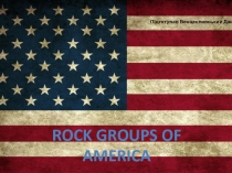 Rock groups of America