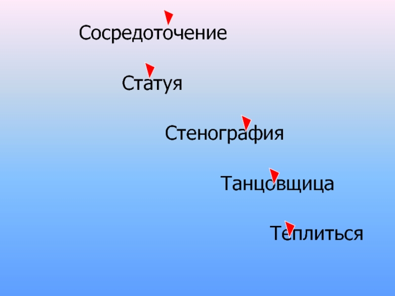 Теплящаяся как пишется. Сосредоточение ударение.