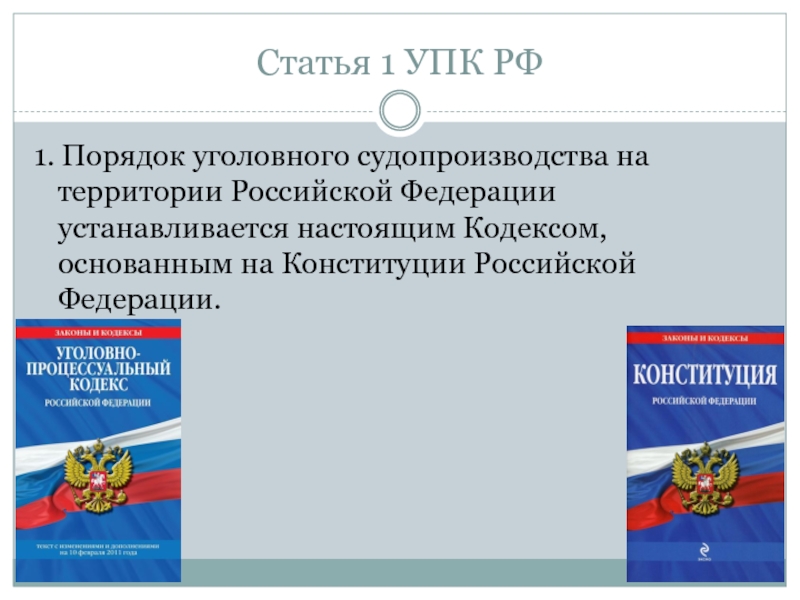 Уголовное судопроизводство в рф план