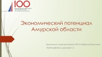 Экономический потенциал Амурской области