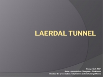 LAERDAL TUNNEL