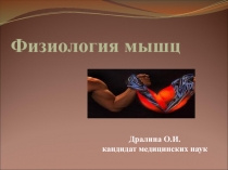 Физиология мышц