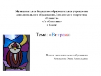 Муниципальное бюджетное образовательное учреждение дополнительного образования