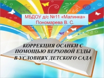 МБДОУ д/с №11 Малинка Пономарева В. С