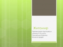 Житомир