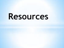 Resources