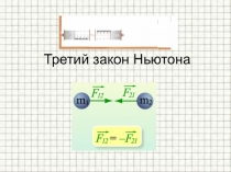 Третий закон Ньютона