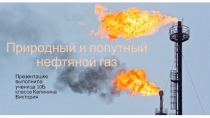 Природный и попутный нефтяной газ