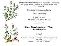 Ministry education and Science of Republic of Kazakhstan
Karaganda State