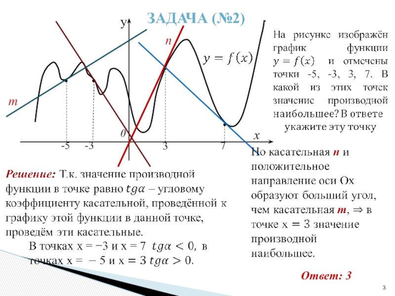 Найти наибольшее значение производной по направлению функции в точке.