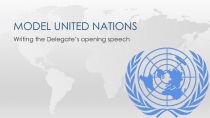 MODEL UNITED nations