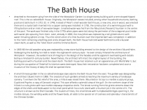 The Bath House