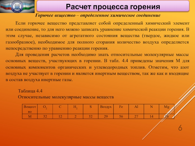 Процесс горения протекает при наличии горючего вещества. Расчет процесса горения. Расчет процесса горения топлива.