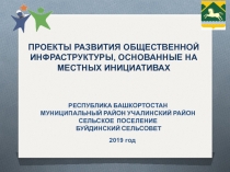 Проекты развития общественной инфраструктуры, основанные на местных