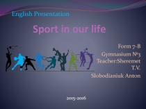 Sport in our life
