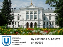 By Ekaterina A. Kosova
gr. 02606