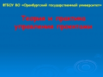 Теория и практика управления проектами