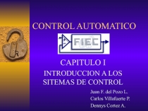 CONTROL AUTOMATICO