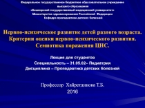 Федеральное государственное бюджетное образовательное учреждение
высшего