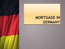 Mortgage In Germany