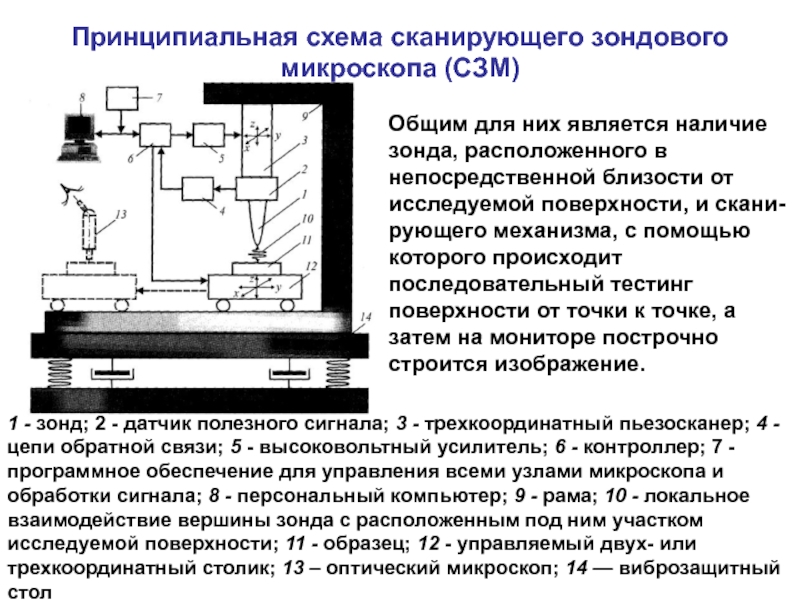 Чем обеспечивается качество формируемого изображения в сканирующих зондовых микроскопах