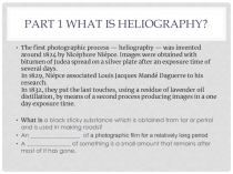 Part 1 What is heliography?