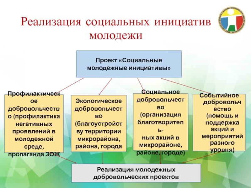 Соц проекты для молодежи