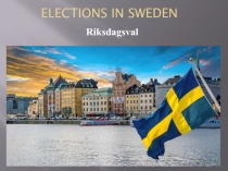 Elections in Sweden