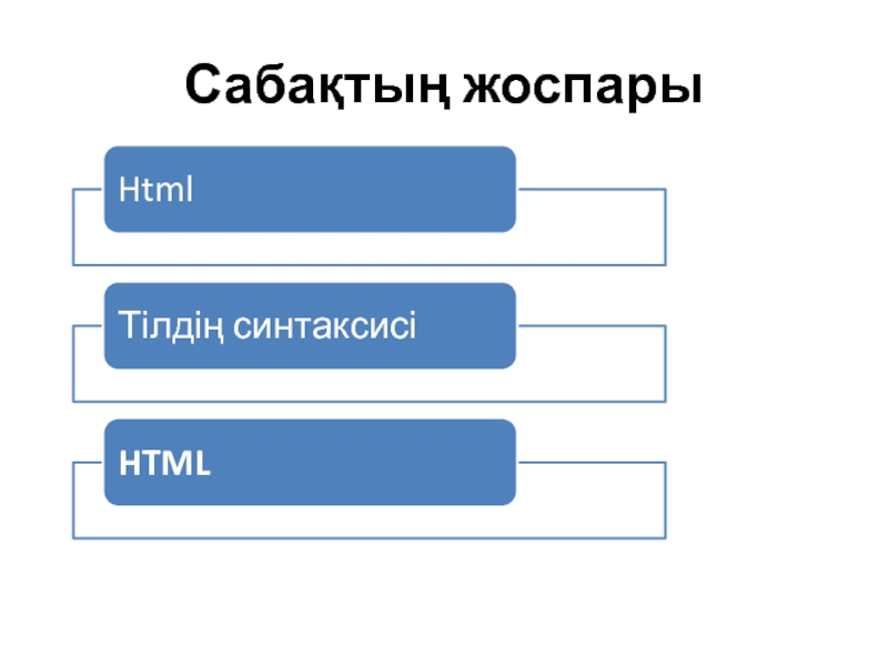 Web бағдарламалау презентация