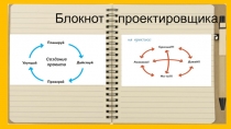 Создание проекта
Блокнот
п роектировщика