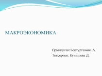 МАКРОЭКОНОМИКА