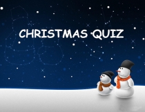 CHRISTMAS QUIZ