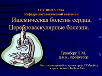 ГОУ ВПО УГМА Кафедра патологической анатомии Ишемическая болезнь сердца