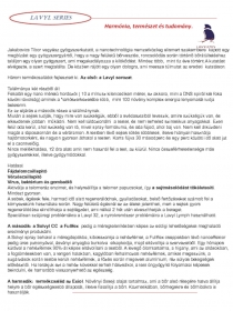 Harmónia, természet és tudomány.
Jakabovics Tibor vegyész gyógyszerkutató, a