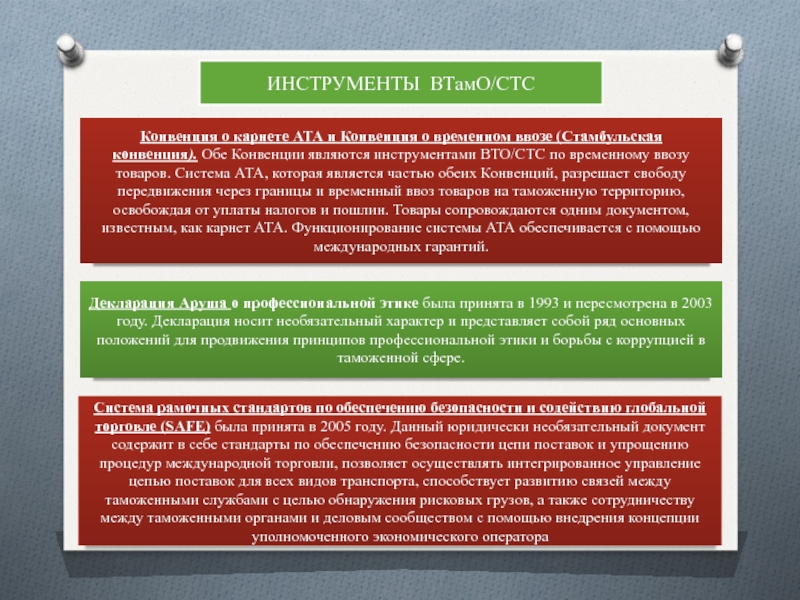 Конвенция о временном ввозе стамбульская конвенция презентация