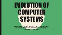 evolution of computer systems