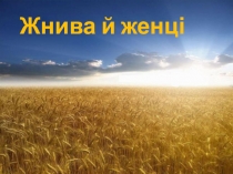 Жнива й женці