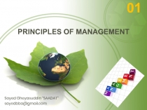 PRINCIPLES OF MANAGEMENT