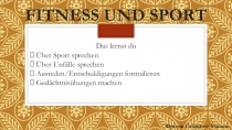 Fitness und Sport