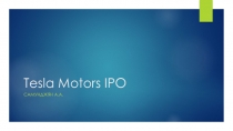 Tesla Motors IPO