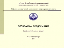 Санкт-Петербургский государственный инженерно-экономический университет