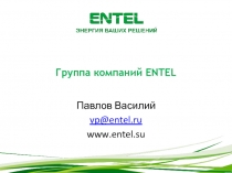 Группа компаний ENTEL