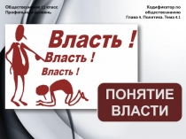 Обществознание 11 класс Профильный уровень
Кодификатор по обществознанию
Глава