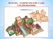 ИСПАНО - МАВРИТАНСКИЕ САДЫ СРЕДНЕВЕКОВЬЯ