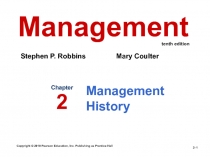 Management History