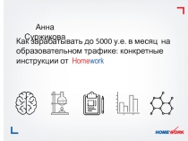 Анна Суржикова
Как зарабатывать до 5000 у.е. в месяц на образовательном