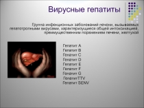 Вирусные гепатиты