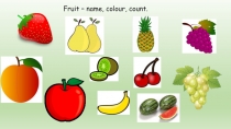 Fruit – name, colour, count