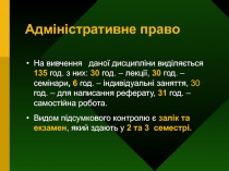 Адміністративне право