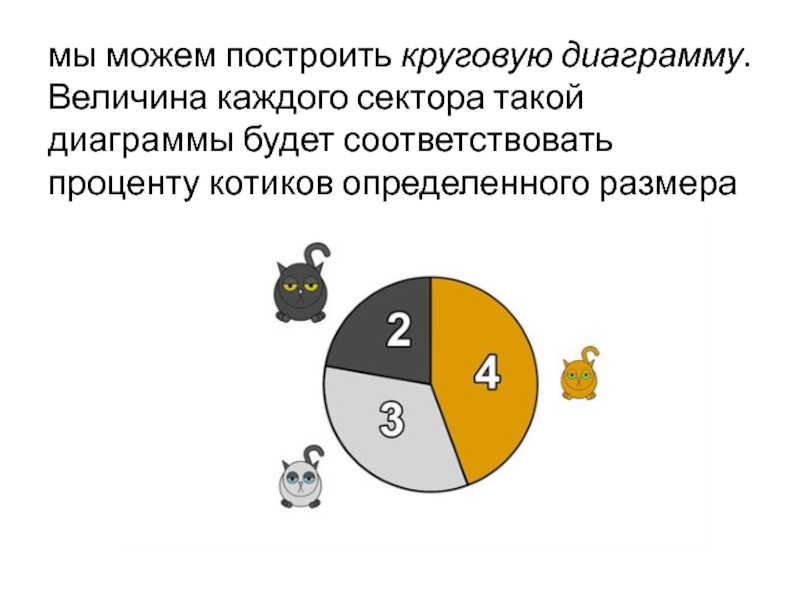 Каждой величине из первого. Диаграмма котиков и проценты. Котик с круговой диаграммой. Кот и проценты. Котик проценты.